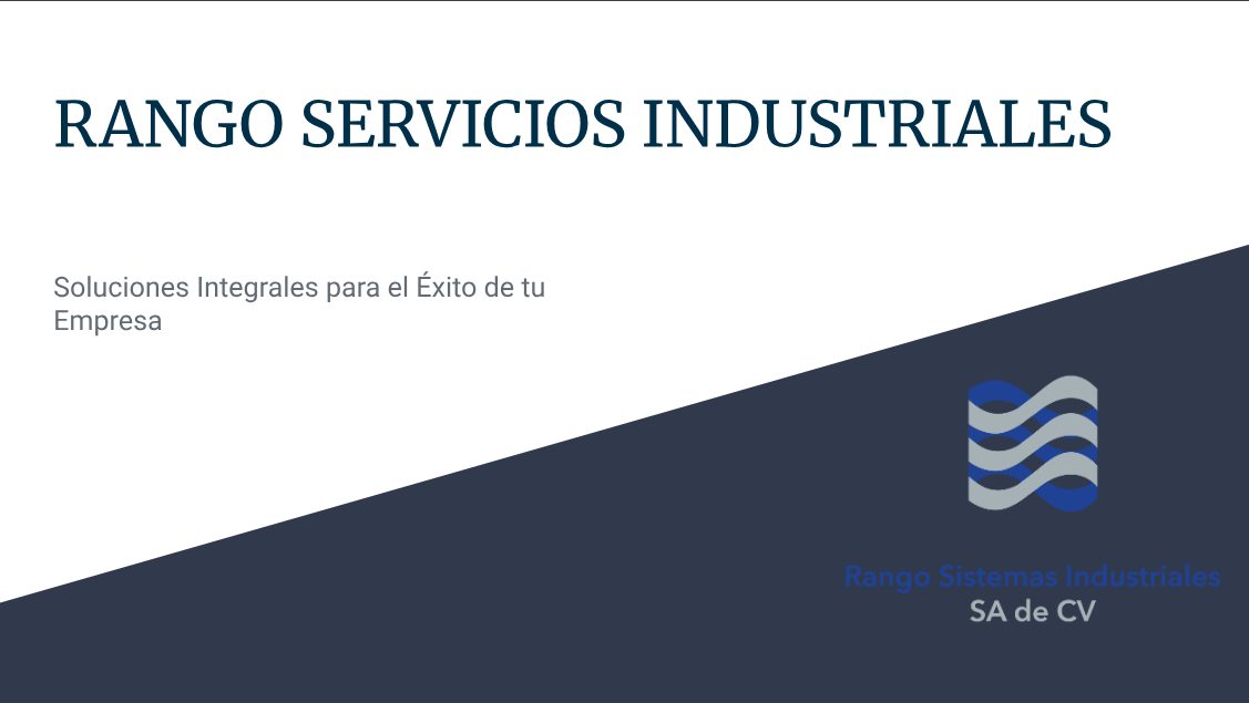 Presentación corporativa Rango slide 1