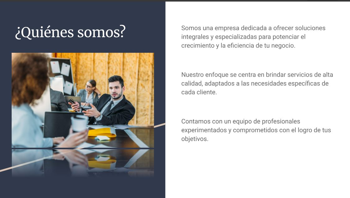 Presentación corporativa Rango slide 2